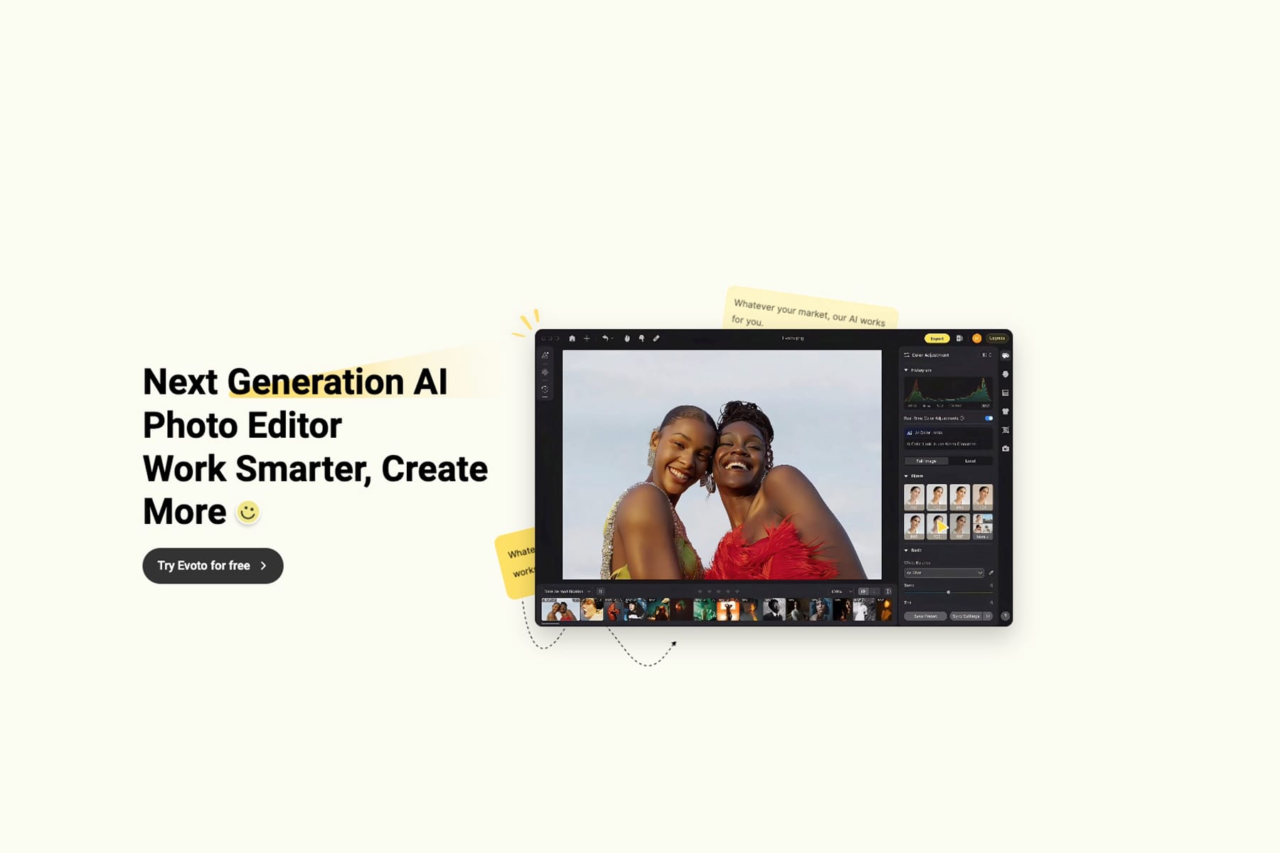 Evoto AI Photo Editor